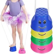 BESPORTBLE Sensory Training Equipment, Pack of 4, Children's Stilts Toy, Robust Plastic Sports Toy for Children, Outdoor Games for Balance and