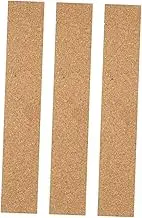 Cork Strip Wall Sticker Natural Cork Bulletin Board Strips Self-Adhesive