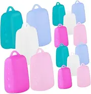 SOESFOUFU 15pcs Toothbrush Head Covers Portable Toothbrush Caps for Travel Home Lightweight Protective with Ventilation Design