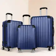 3PCS ALFORDSON Luggage Set TSA Suitcase Trolley - Navy