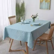 Jacquard Table Cloth Damask Design Water Proof Wrinkle Free Heavy Weight Soft...