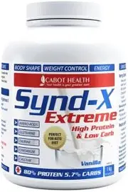CABOT HEALTH Synd-X Extreme (High Protein & Low Carb) Vanilla 1kg