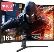 Z-Edge 32 Inch Curved Gaming Monitor – 165Hz (DP) 144Hz (HDMI), 2K QHD 2560x1440