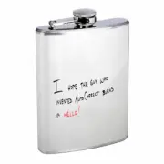 Auto Correct Em1 8oz Stainless Steel Flask Drinking Whiskey Liquor