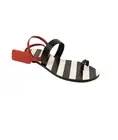 Off White C/o Virgil Abloh Zip -Tie Capri Sandals Size 40