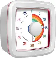 Krmoau Visual Timer for Classroom - Countdown Clock with Large Numbers for Children and Adults - Teaching Aid Silent Clock for Classrooms, Exams, Home Offices, Meetings, Work