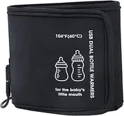 Ｓｉｍｈｏａ Travel Bottle Warmer Constant Temperature Evenly Heating Breastmilk USB
