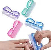 Nail Brushes for Cleaning, Nail Scrub Brush with Handle, Brushes Cleaner, Hand Scrub Cleaning Brush Kit for Toes, Shower, Garden,Pet, for Kids & Women & Men
