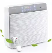 HEPA Air Purifier Home Wall-Mounted Air Filter with Aroma Diffuser Capture 99.7%