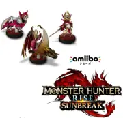 NEW! Monster Hunter Rise Sunbreak Amiibo Bundle Set Malzeno, Palamute & Palico
