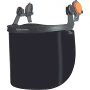 Klein Tools 60529 Face Shield, Full Brim Hard Hat, Gray Tint