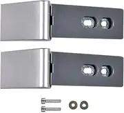 VHEUHZ Set of 2 Hinges Door Handle Fridge Freezer Hinge Bar Screw Repair Kit 9590178 for Fridge Door Handle