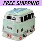 Insulated Ceramic Cookie Jar - Adorable Kitchen Storage with Gull Wing Lid
