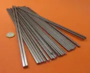1018 Steel Square Bar, 3/16" Thick x 3/16" Wide x 12" Length, 24 Units, 24 Ft