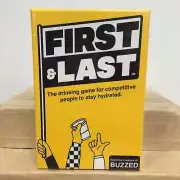 NIB Sealed First & Last Drinking Game Adult Party Game