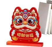 Qkbuza Chinese New Year Centerpieces, Spring Festival Signs Supplies, Year Of The Snake 2025 Chinese New Year Table Decor Centerpiece For Spring Festival Supplies