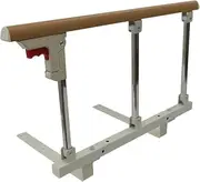 Folding Bed Rail for Seniors 3 Section Bed Assist Handle for Safety Holds up to 300 lbs Adjustable Bed Rail for Elderly Support