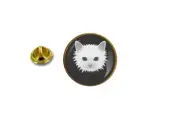 pins pin's badge metal lapel hat button cat r2
