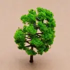 Scenery Model Trees Miniature Plastic 10xpcs/set Railroad Park 2018 Hot Sale