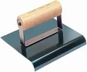 2 Set. Kraft Tool CF577 1/2-Inch Radius Blue Steel Hand Edger with Wood...