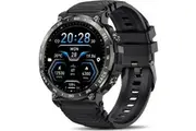 S56 Smart Watches for Men Answer/Make Calls 1.52 inch Rugged Smartwatch-Black