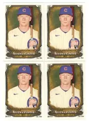 2024 Topps Allen & Ginter #46 PETE CROW ARMSTRONG CHICAGO CUBS RC 4 Card LOT