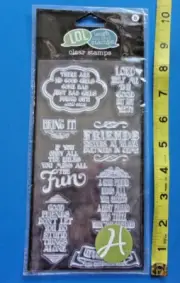 buy4=freeship 8 clear stamps LOL laugh out loud phrases