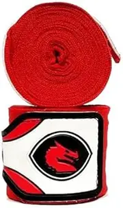 Morgan Sports 180 Inch Mexico Elastic Boxing Hand Wraps, 4 Meter Length, Red