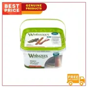 Whimzees Alligator, Brushzees & Stix Variety Large 14 Chews - Dog Treats