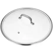 Stainless Steel Pot Lid Cooking Pan Canning Roasting Frying Pots