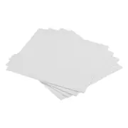4 Pack 9.84 x 9.84" 3mm Thickness EVA Foam Sheets for Arts White