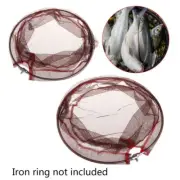 Fishing Net Mesh Bag Silicone Landing Net Tackle Accessories 35/40c