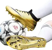 [Tmay] Boys Soccer Cleats - Professional Non-Slip Soccer Cleats for Boys,Training Shoes Football Boots Outdoor Grass Cleats Football Shoes for Sporting Running