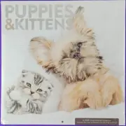 Puppies and Kittens 2025 Calendar 12 x 12 with Uplifting Scriptures New w/flaw