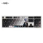 Official Genshin Impact Shenhe PBT RGB Hot-swap Mechanical Keyboard 108 Keys