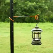Light Stand Hook Tent Pole Black Camping Light Rack Hooks Light Stand Portable