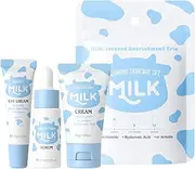 3PCS Milk Skincare Set - Milk Facial Kits for Travel