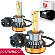 2X 110W D2S D2R LED Headlight Bulbs Replace HID Xenon Super White Conversion Kit (for: BMW)