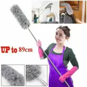 Extendable Cobweb Brush Washable Feather Duster Long Magic Telescopic Handle♯