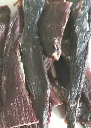 BEEF JERKY FROM TOPSIDE MEAT 4kg 100% AUST Bulk Dog Treats, Dehydrated Free Post