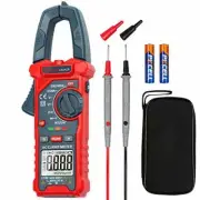 Digital Clamp Meter Multimeter 2000 Counts Amp/ V Tester Auto-Ranging with AC V