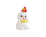 Snowman Ornament Small Exquisite Decorative Reusable Living Room Bedroom Christmas Party Supplies for Daily Life-B