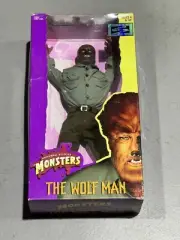 1998 Universal Studios Monsters The Wolf Man Action Figure, The Wolfman Vintage