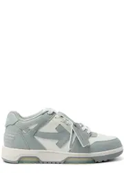 Off-white Out Of Office Leather Sneakers - Grey - 43 (IT43 / UK9) 43 (IT43 / UK9)