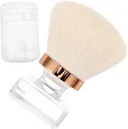 WRITWAA Nail Cleaning Brush with Soft Bristles Portable Powder Brush for Manicure Versatile Fingernail Tool Compact Design for Travel Gentle Skin