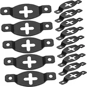 ERINGOGO 20pcs Surround Speaker Hanger Kit Metal Hooks for Audio Speakers Wall Mounting Bracket Suitable for Studio Home and Ktv
