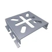 NavePoint 24/67" Electro Zinc Plated Wire Mesh Cable Tray Spider Bracket - 2