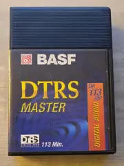 New BASF DTRS Master Tape – Digital Tape Recording System – Prof Audio Media