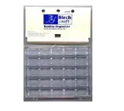 BOBBIN BOX - Holds 25pcs - Birch brand - (012140/39)(2378)