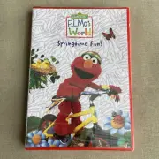 Elmo's World Springtime Fun (DVD 2002 3 Eps NEW) Elmo Sesame Street Birds Bugs +